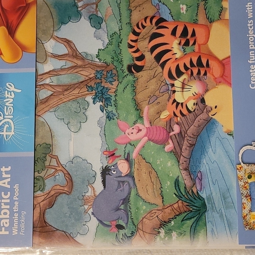Disney Fabric Art NWT